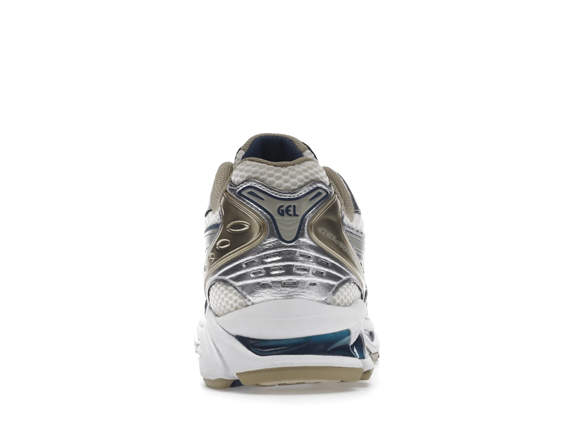 Vue 28 de ASICS Gel-Kayano 14 Cream Pure Silver Champagne