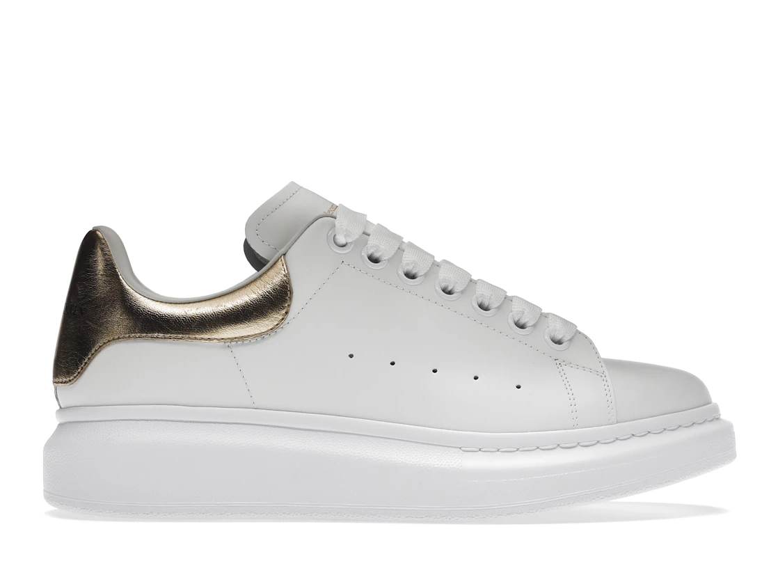 Vue 1 de Alexander McQueen Oversized Light Gold 