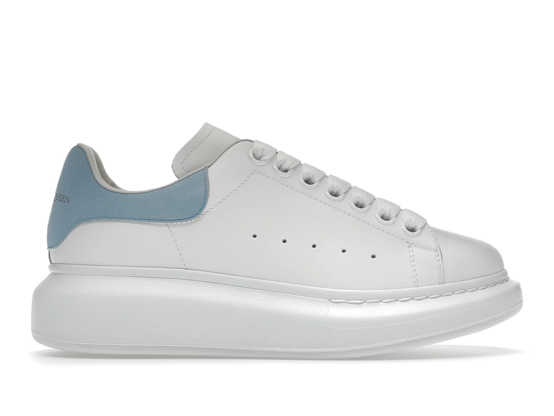 Vue 1 de Alexander McQueen Oversized White Grey Blue 