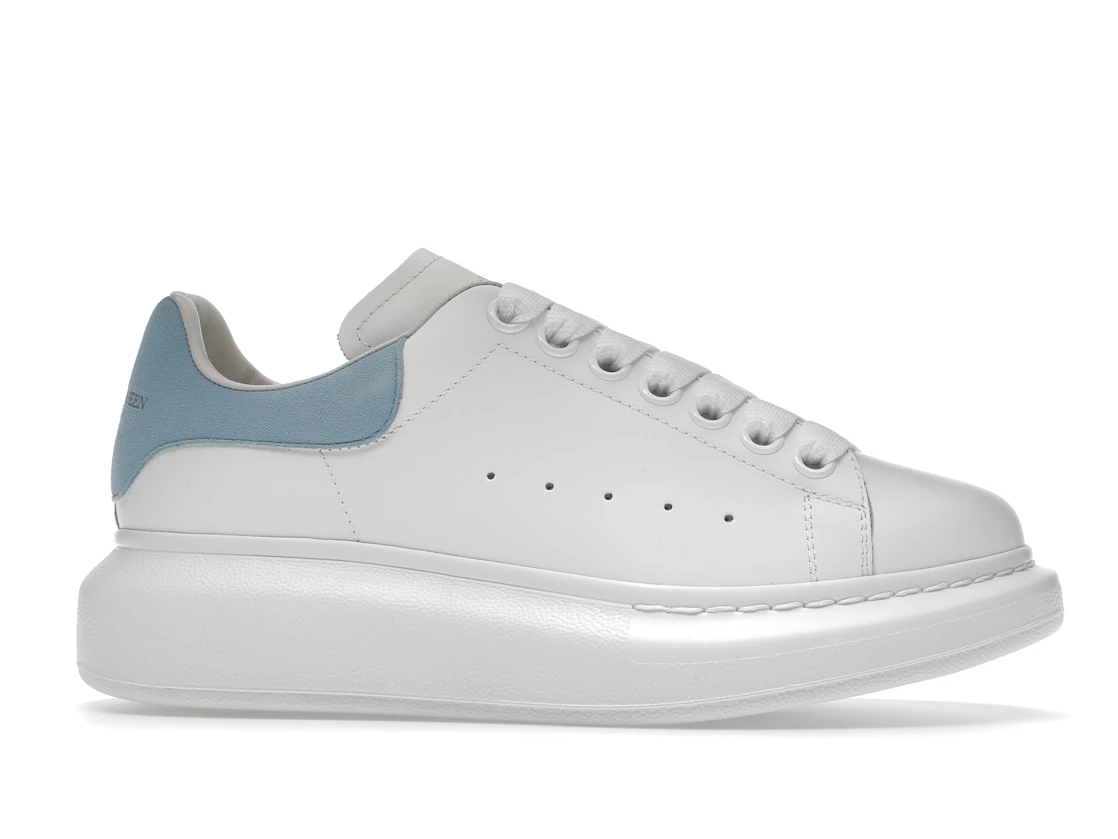 Vue 2 de Alexander McQueen Oversized White Grey Blue 