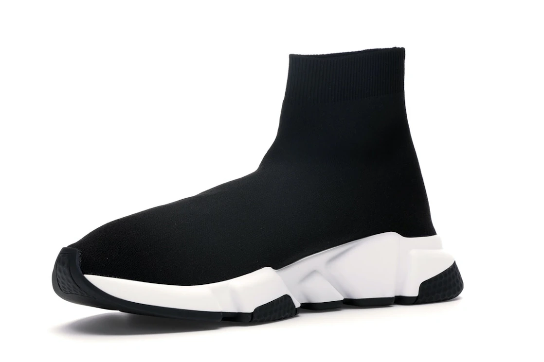 Vue 15 de Balenciaga Speed Graffiti Trainers Black White