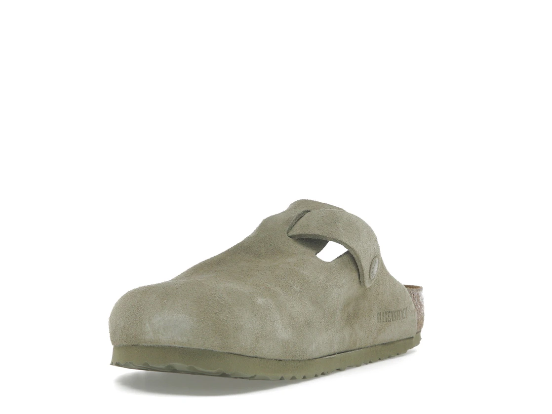 Vue 13 de Birkenstock Boston Suede Faded Khaki