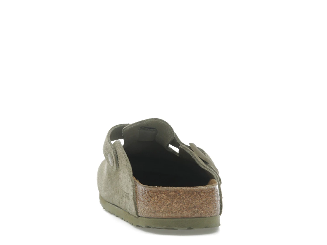 Vue 27 de Birkenstock Boston Suede Faded Khaki