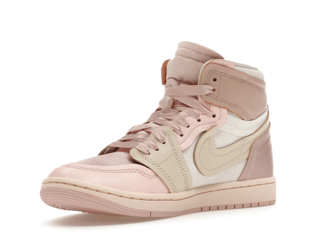 Vue 15 de Jordan 1 High Method Of Make Pink Oxford 