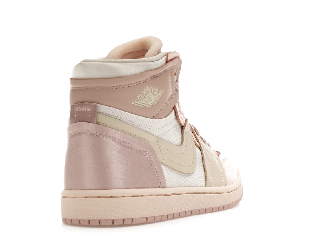 Vue 31 de Jordan 1 High Method Of Make Pink Oxford 