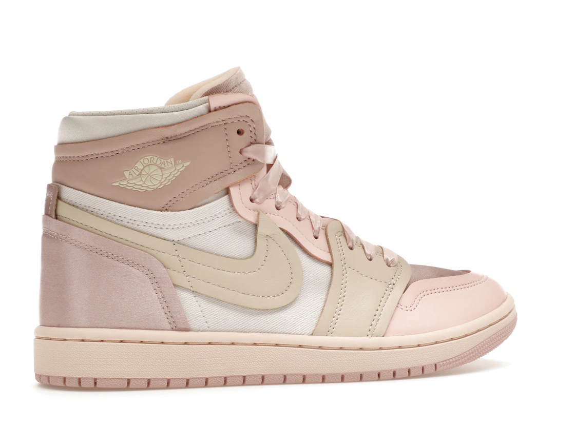 Vue 35 de Jordan 1 High Method Of Make Pink Oxford 