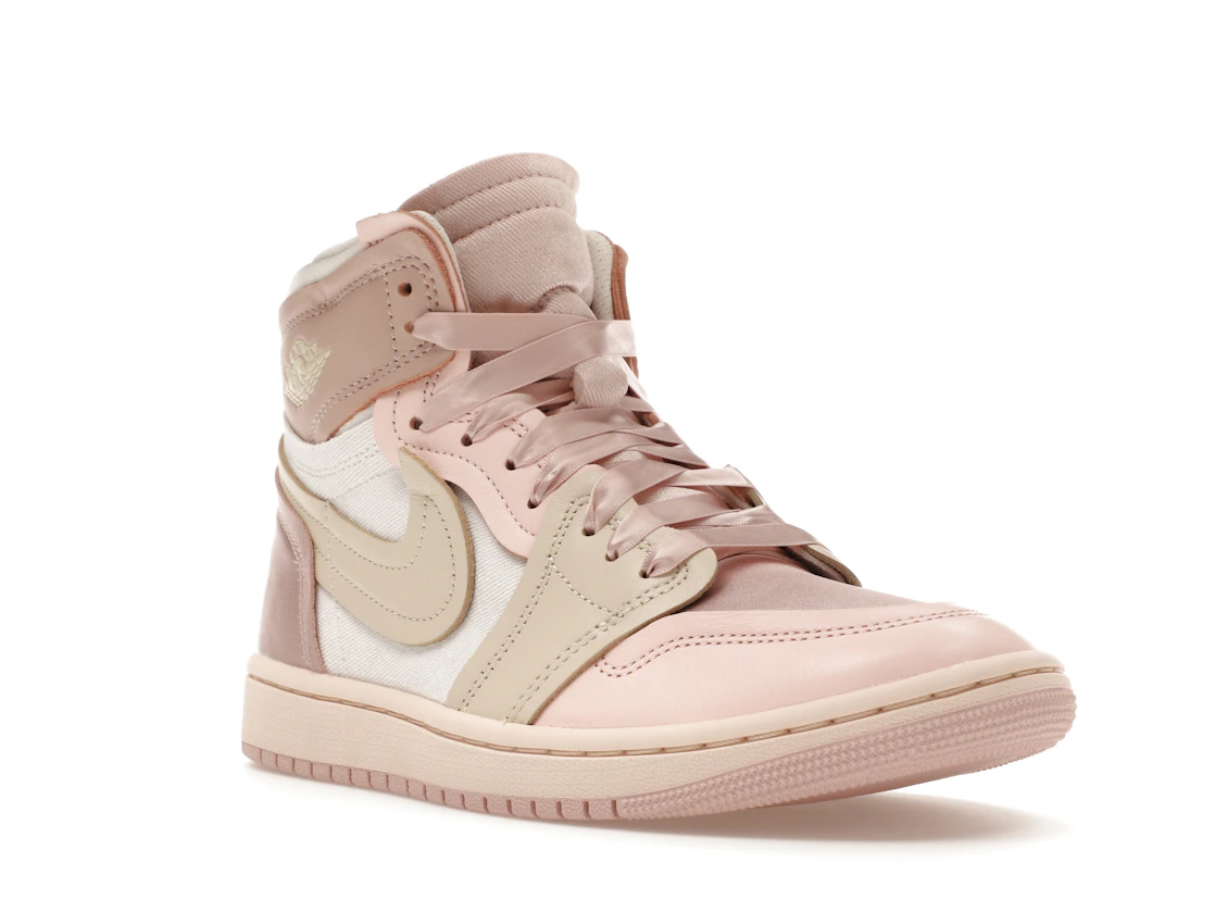 Vue 6 de Jordan 1 High Method Of Make Pink Oxford 