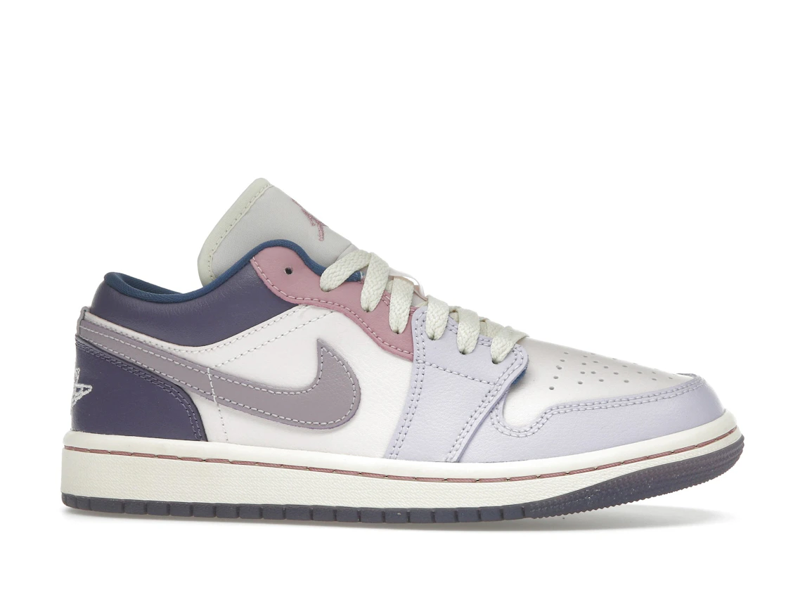 Vue 2 de Jordan 1 Low Pastel Purple 