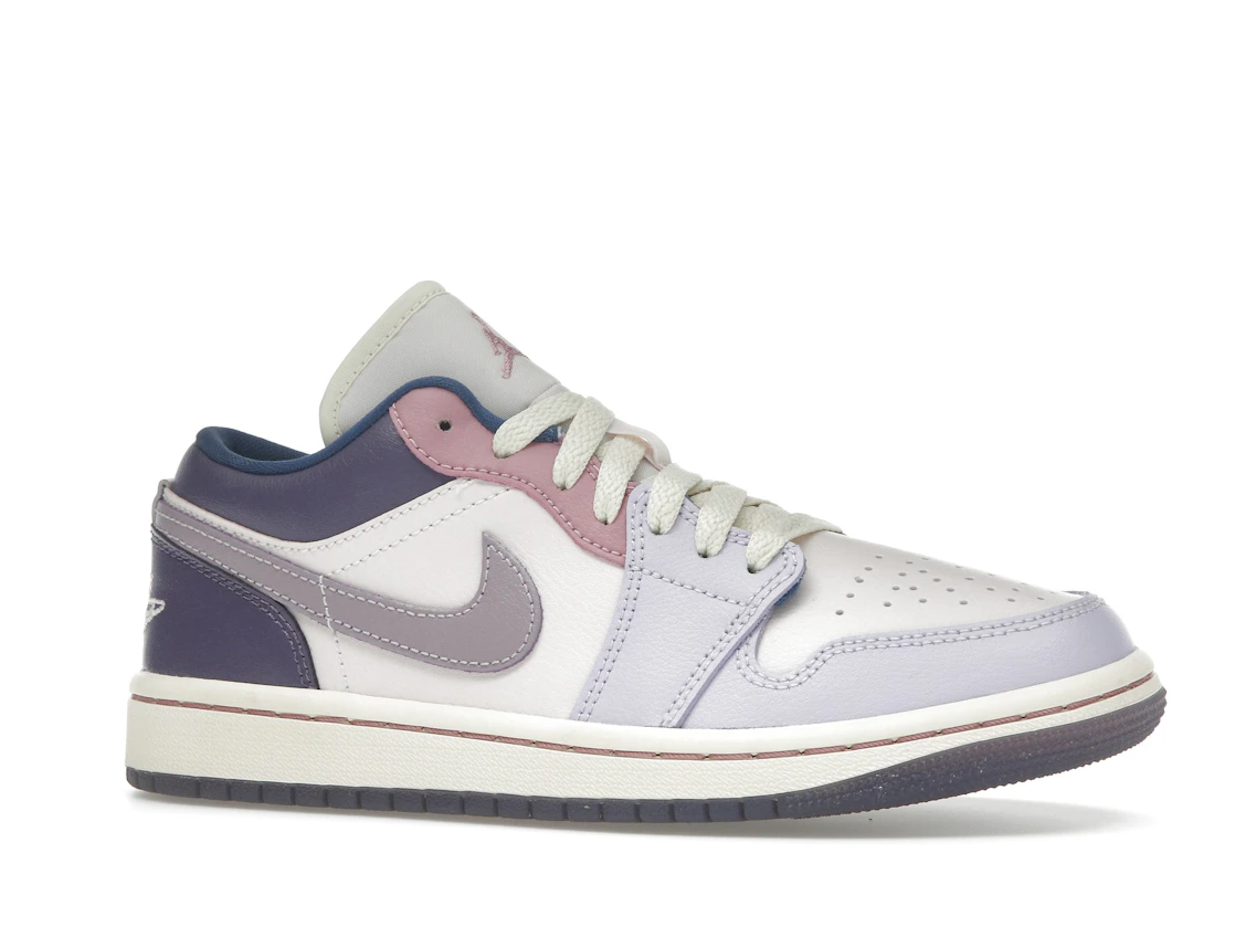 Vue 3 de Jordan 1 Low Pastel Purple 