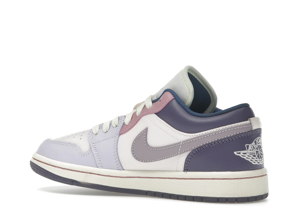Vue 22 de Jordan 1 Low Pastel Purple 