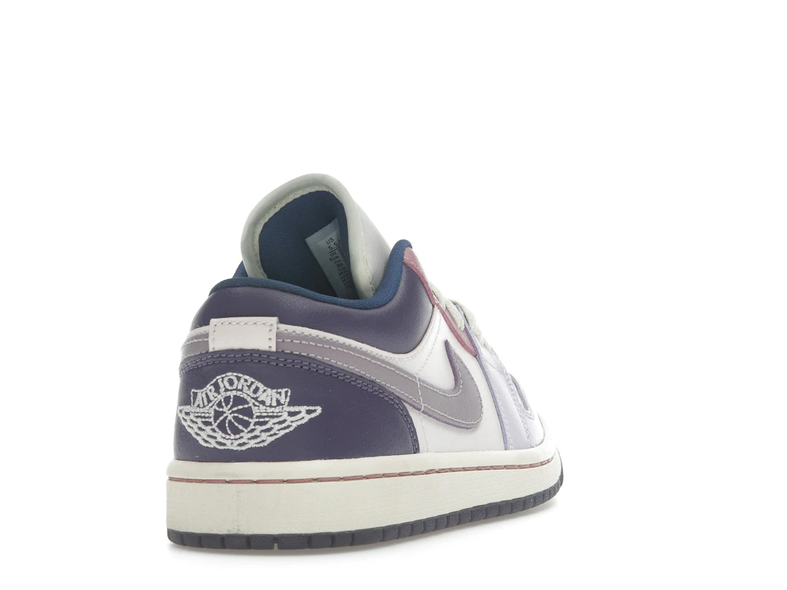 Vue 30 de Jordan 1 Low Pastel Purple 