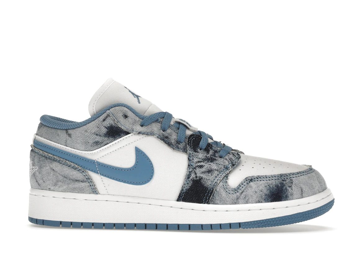 Vue 2 de Jordan 1 Low Washed Denim (GS)