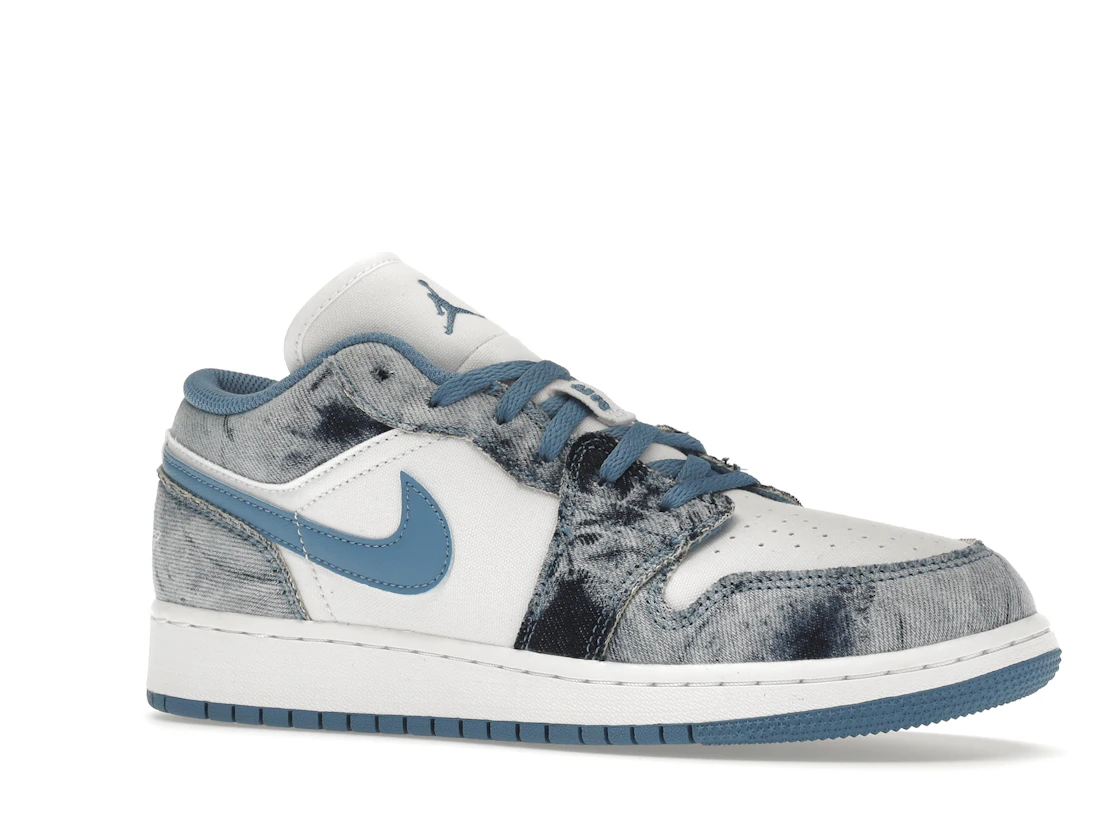 Vue 4 de Jordan 1 Low Washed Denim (GS)