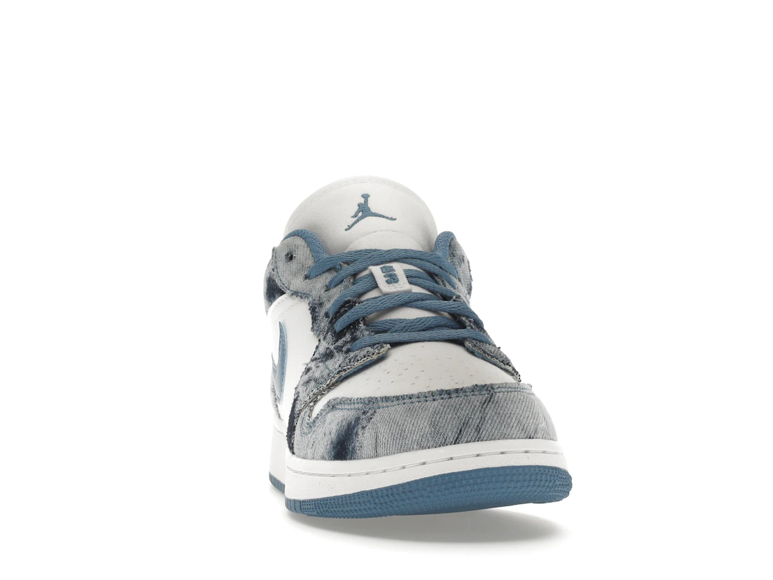 Vue 9 de Jordan 1 Low Washed Denim (GS)