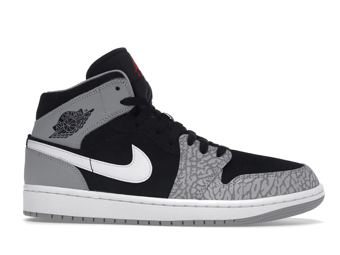 Vue 2 de Jordan 1 Mid SE Elephant Print