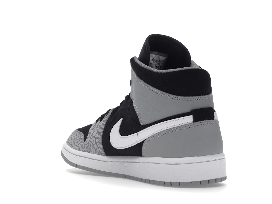 Vue 25 de Jordan 1 Mid SE Elephant Print