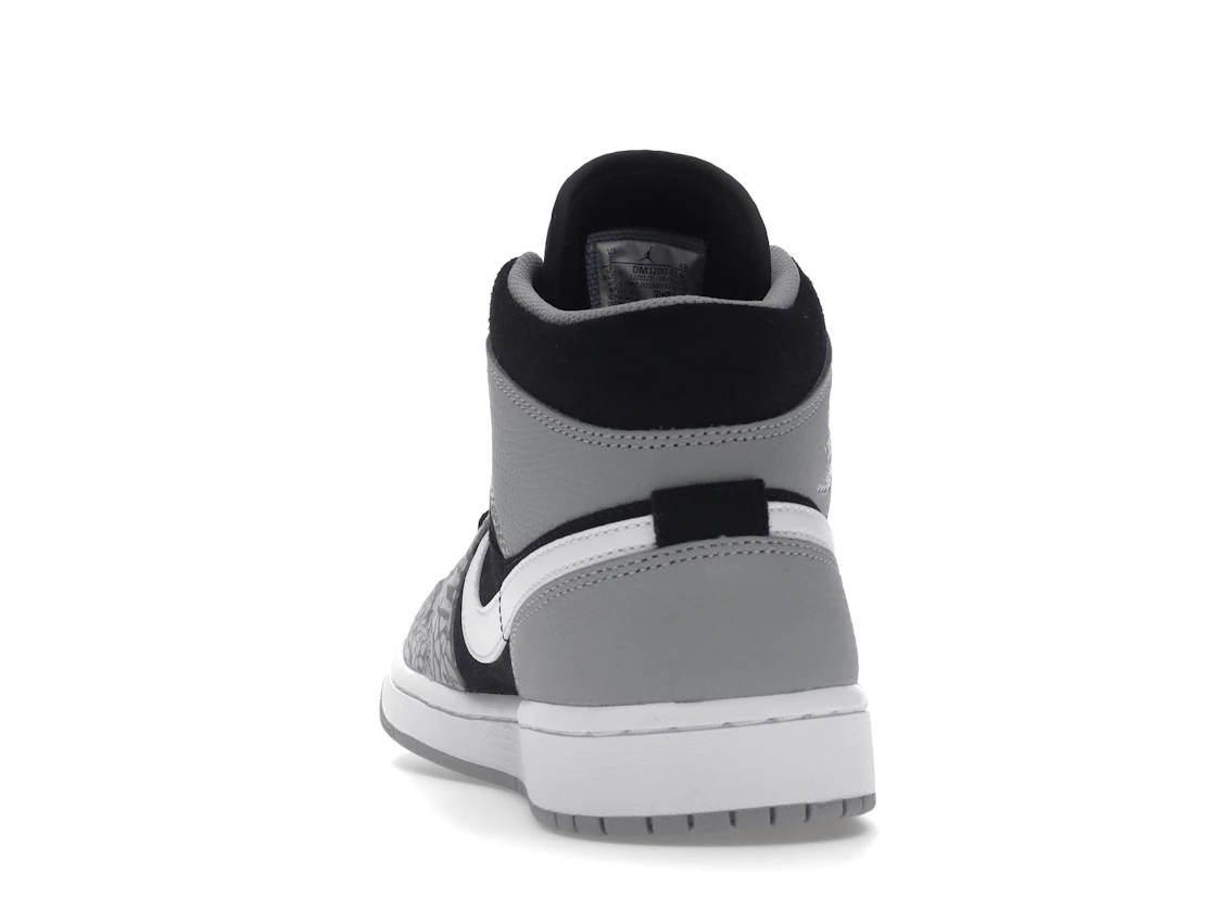 Vue 27 de Jordan 1 Mid SE Elephant Print