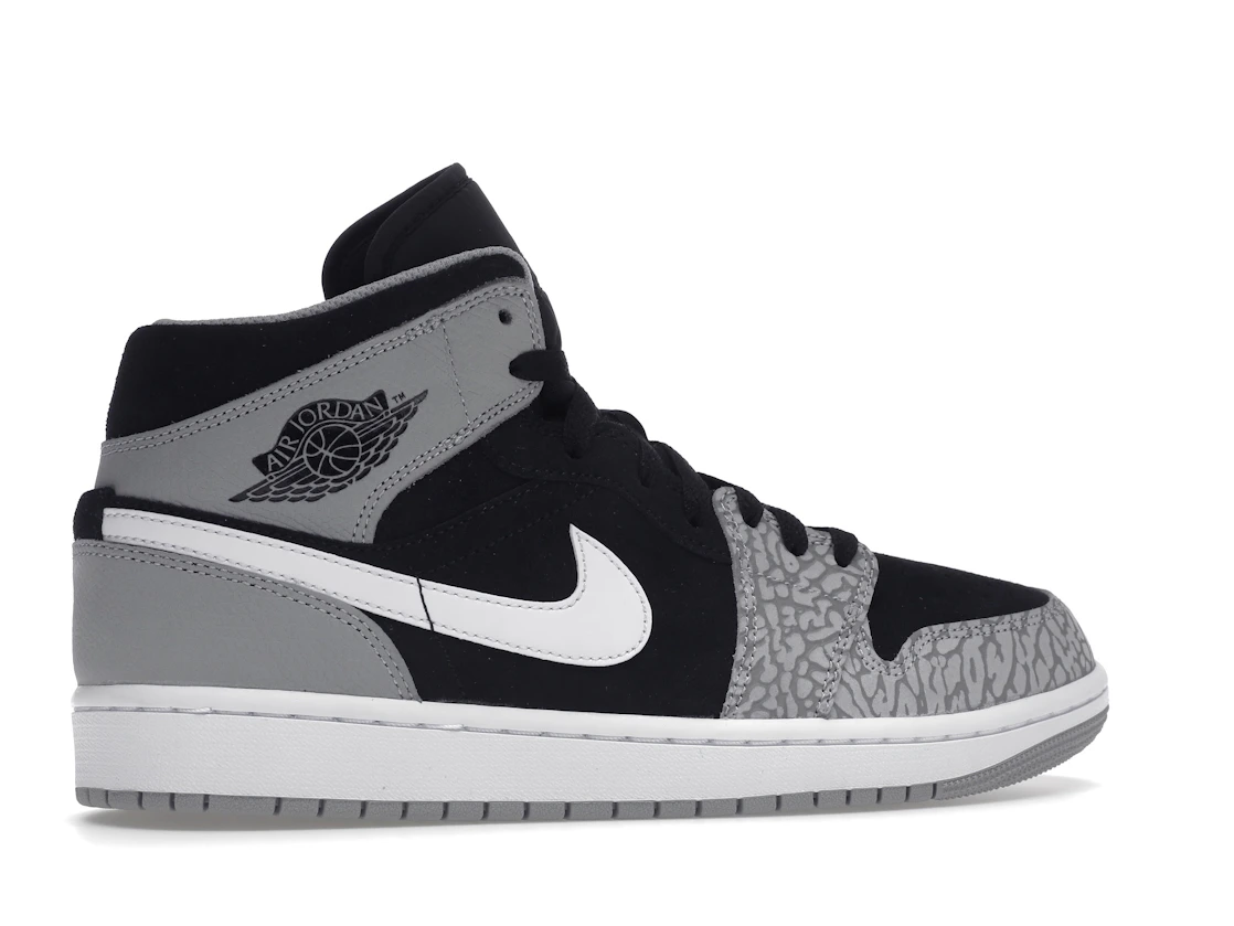 Vue 35 de Jordan 1 Mid SE Elephant Print