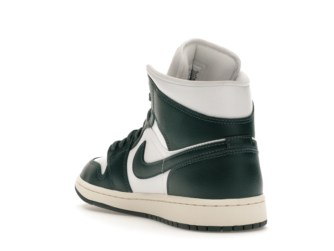 Vue 25 de Jordan 1 Mid Oxidised Green 