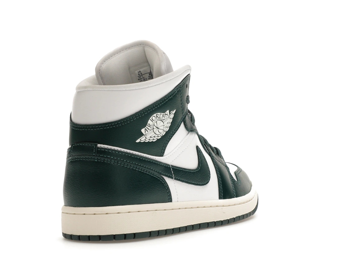 Vue 31 de Jordan 1 Mid Oxidised Green 