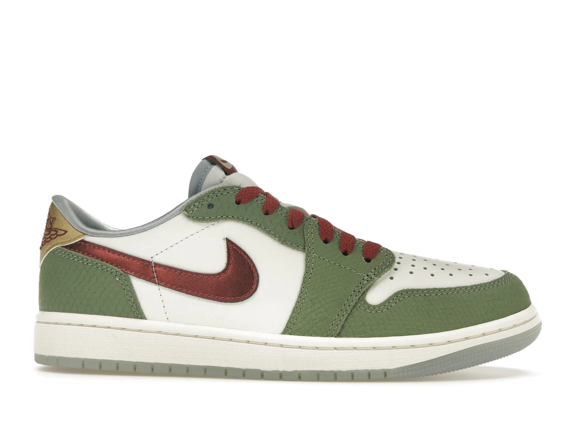 Vue 2 de Jordan 1 Retro Low OG Year of the Dragon (2024)