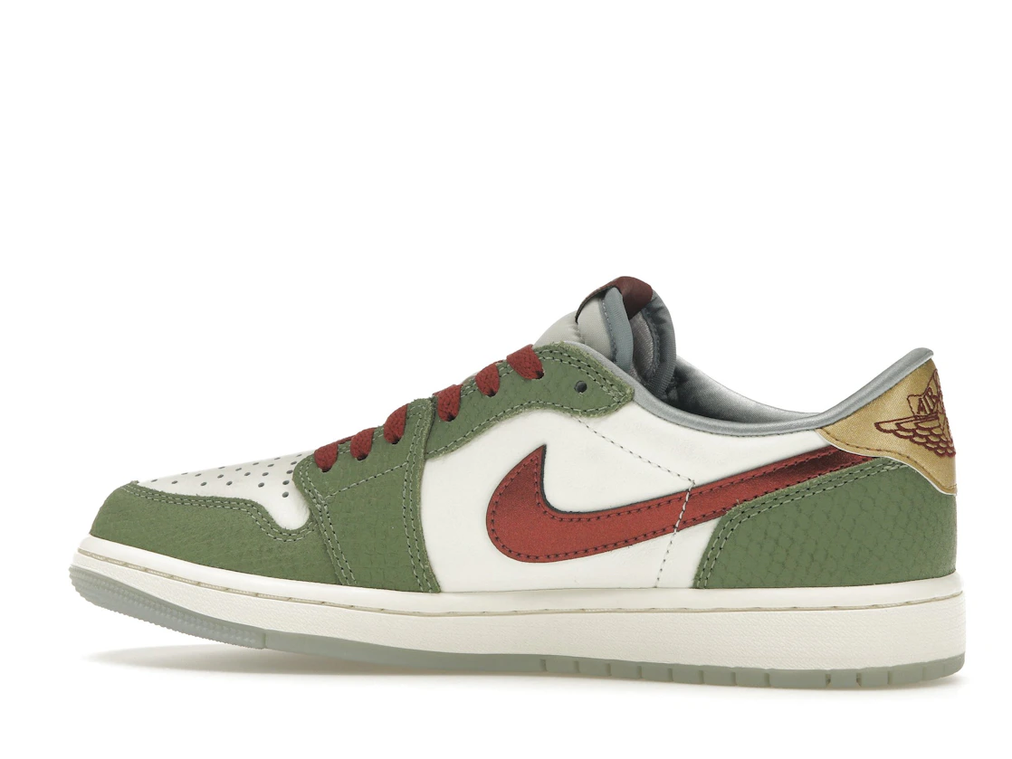 Vue 21 de Jordan 1 Retro Low OG Year of the Dragon (2024)