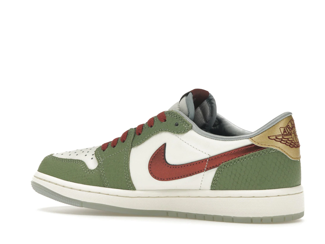 Vue 22 de Jordan 1 Retro Low OG Year of the Dragon (2024)