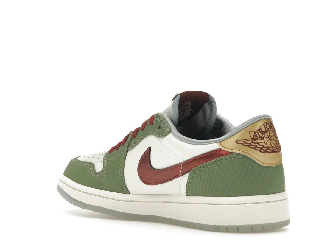 Vue 24 de Jordan 1 Retro Low OG Year of the Dragon (2024)