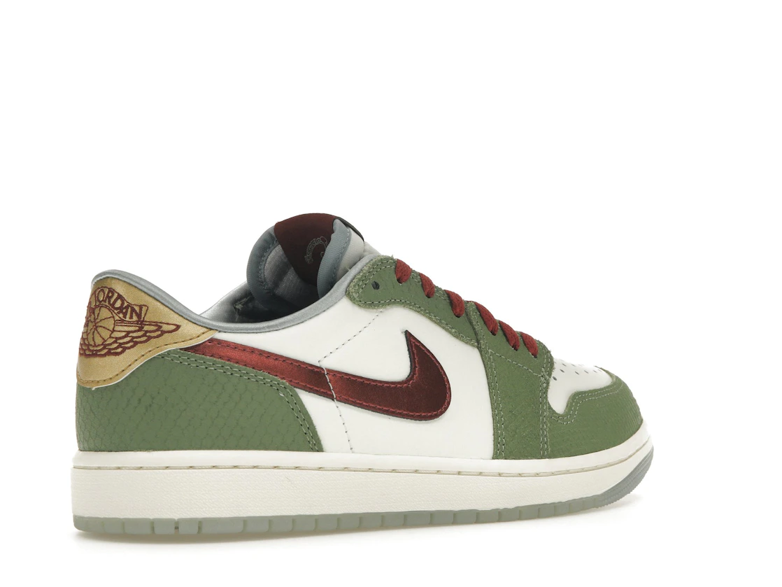 Vue 33 de Jordan 1 Retro Low OG Year of the Dragon (2024)