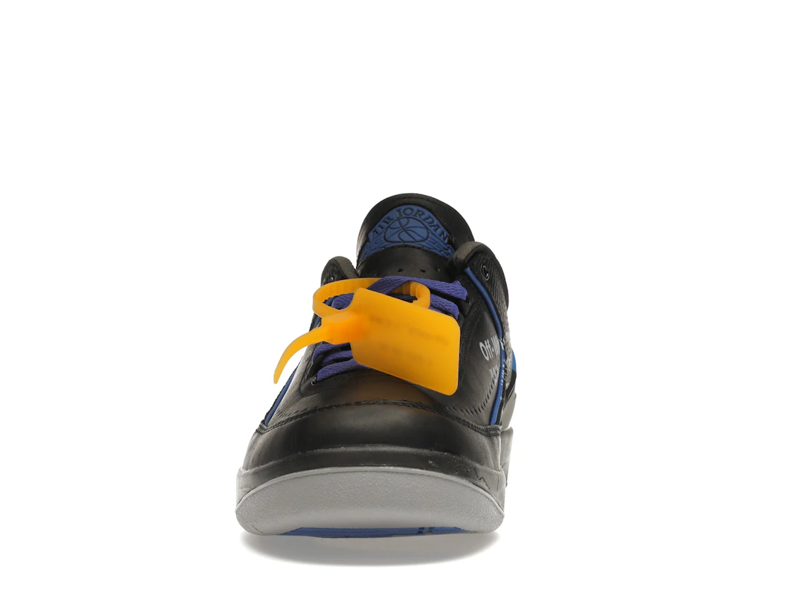 Vue 11 de Jordan 2 Retro Low SP Off-White Black Blue