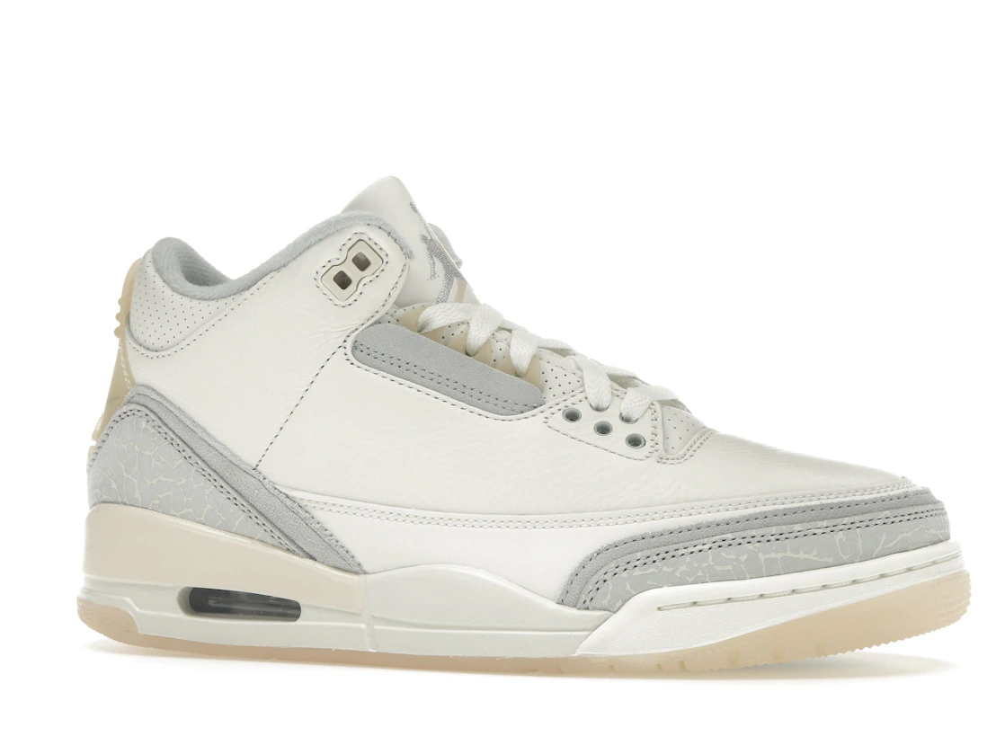 Vue 3 de Jordan 3 Retro Craft Ivory