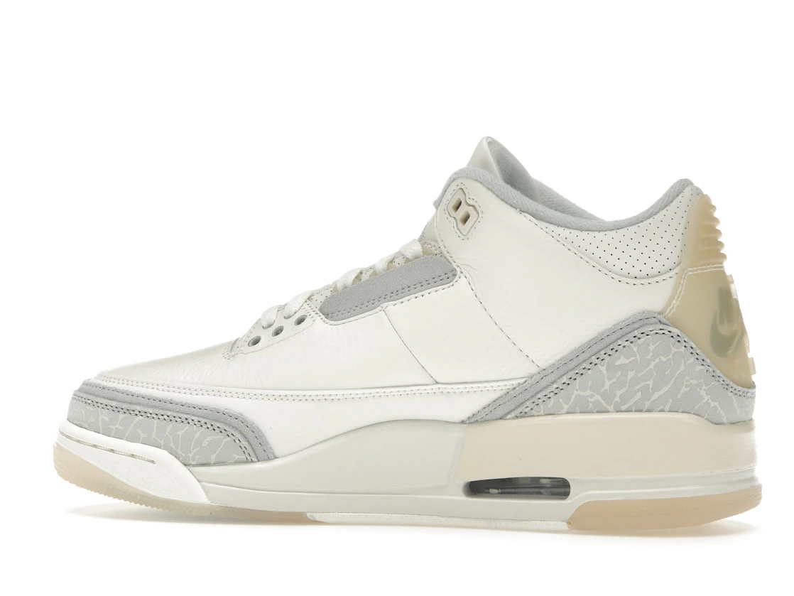 Vue 21 de Jordan 3 Retro Craft Ivory