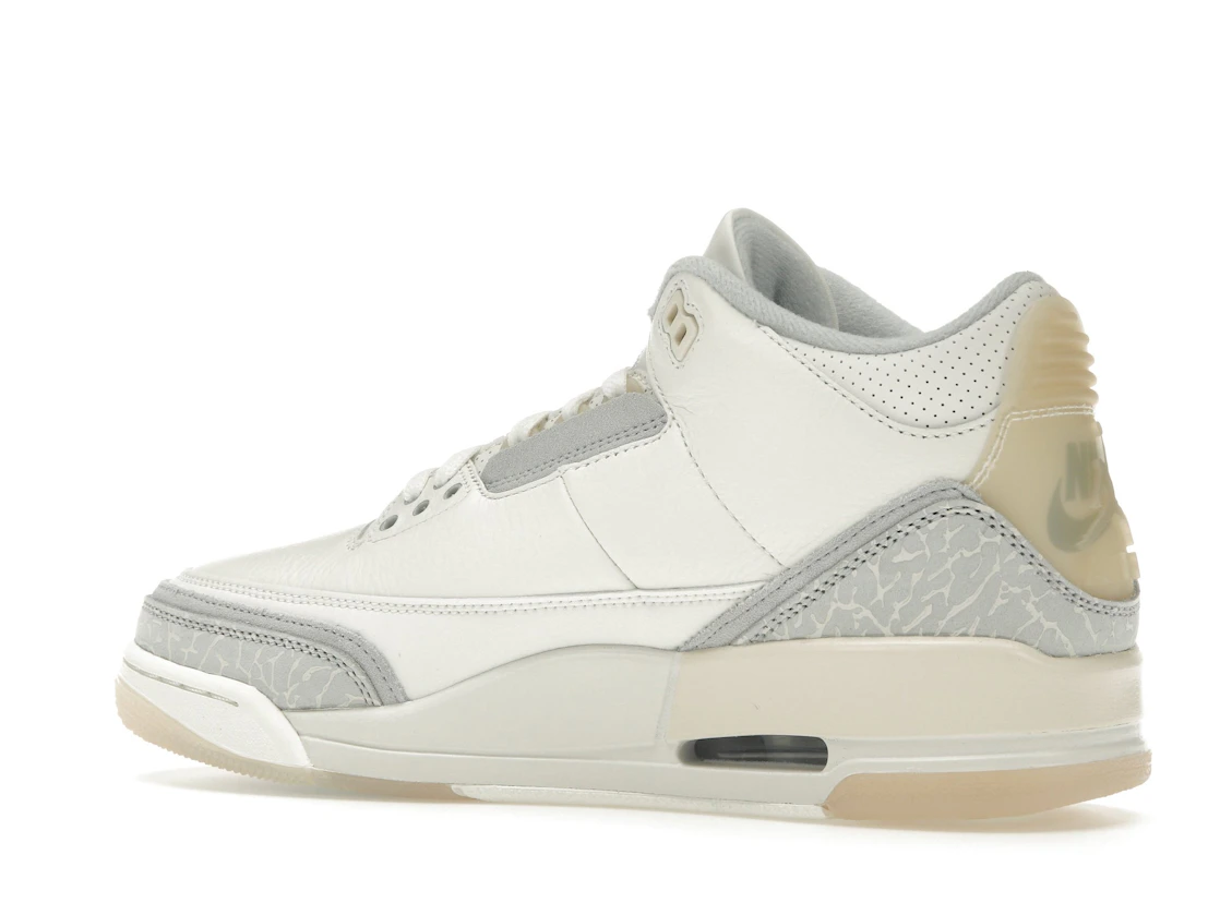 Vue 22 de Jordan 3 Retro Craft Ivory