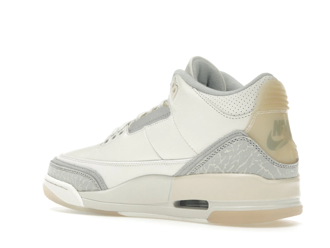 Vue 23 de Jordan 3 Retro Craft Ivory