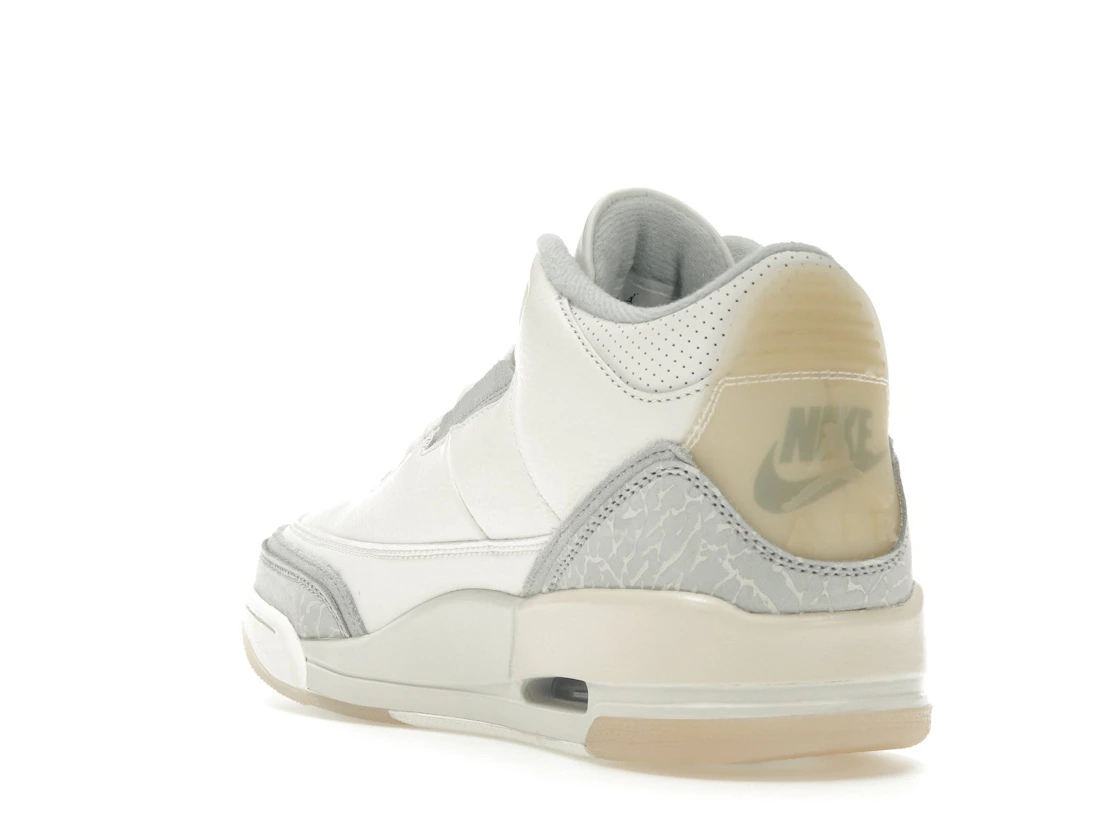 Vue 25 de Jordan 3 Retro Craft Ivory