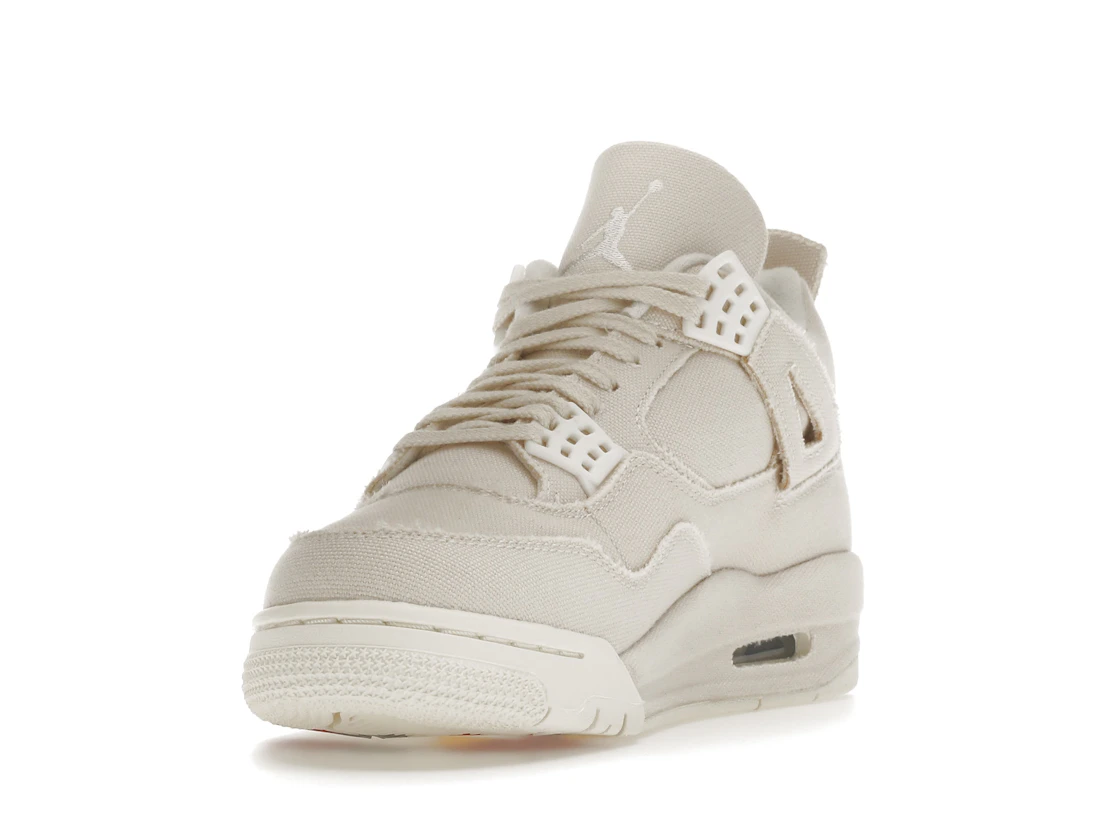 Vue 13 de Jordan 4 Retro Blank Canvas 