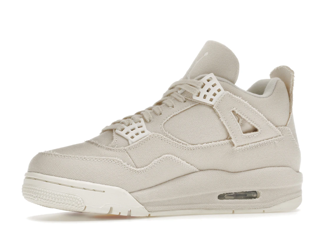 Vue 17 de Jordan 4 Retro Blank Canvas 
