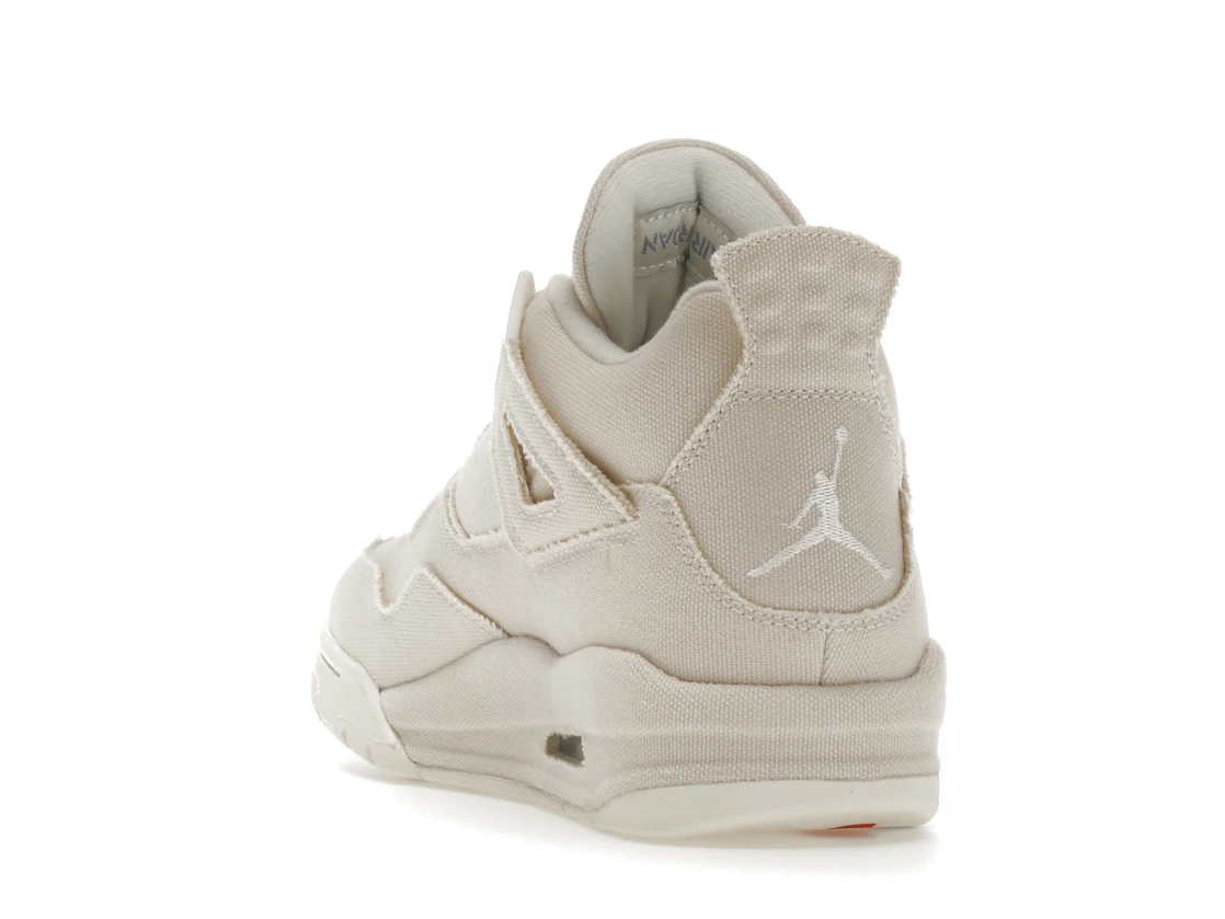 Vue 26 de Jordan 4 Retro Blank Canvas 