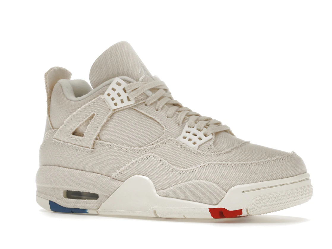 Vue 4 de Jordan 4 Retro Blank Canvas 