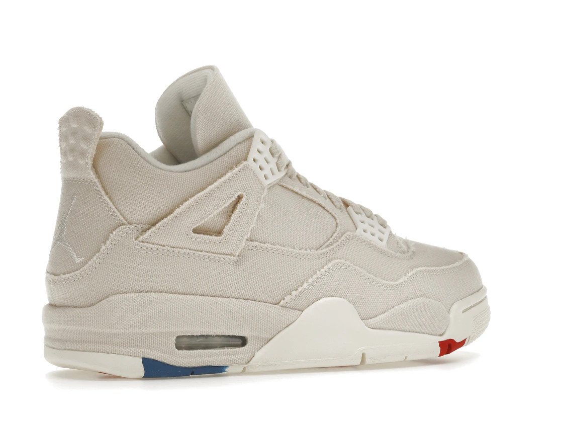 Vue 34 de Jordan 4 Retro Blank Canvas 