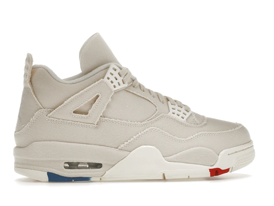 Vue 36 de Jordan 4 Retro Blank Canvas 