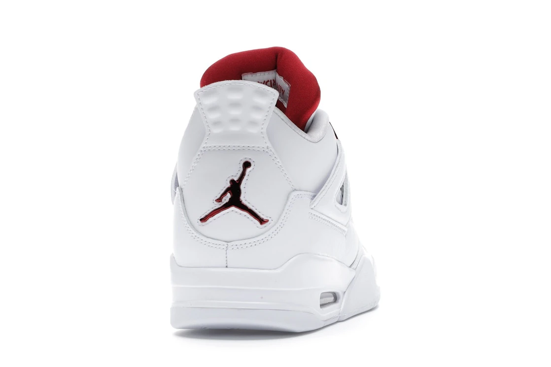 Vue 29 de Jordan 4 Retro Metallic Red