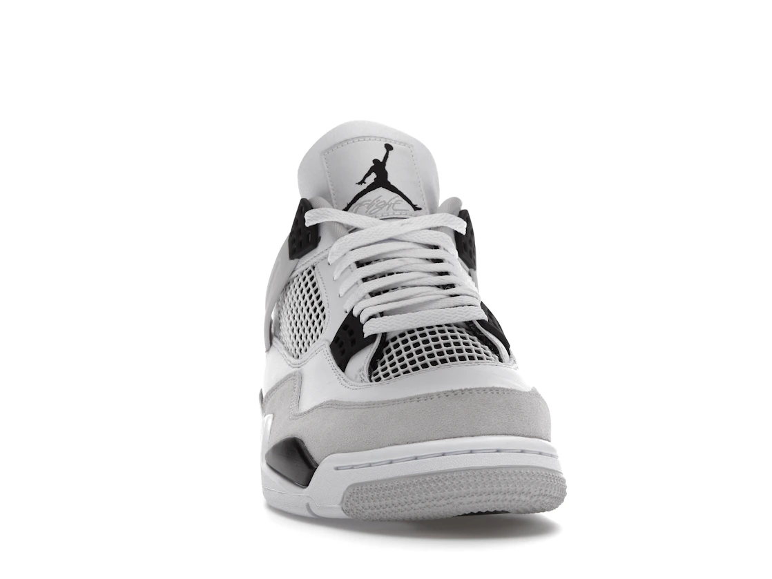 Vue 9 de Jordan 4 Retro Military Black
