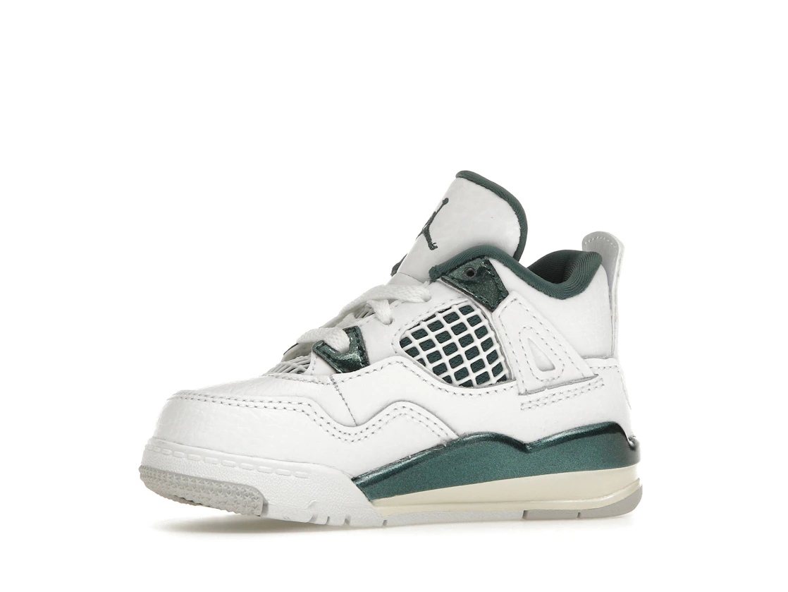 Vue 17 de Jordan 4 Retro Oxidized Green (TD)