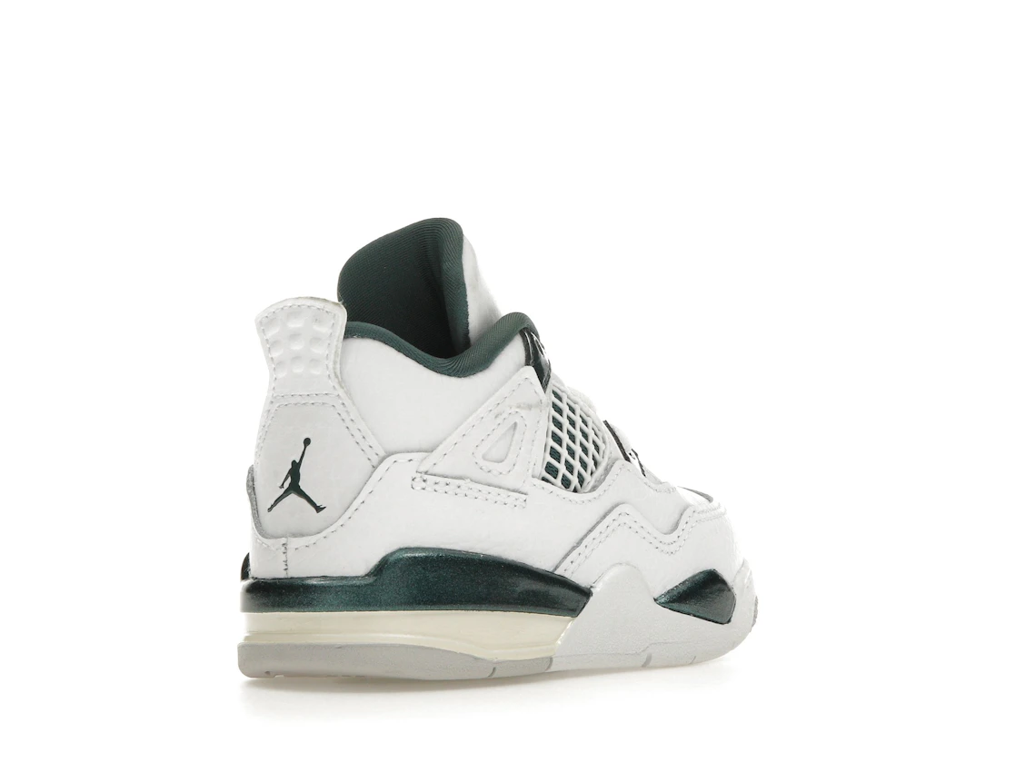 Vue 32 de Jordan 4 Retro Oxidized Green (TD)