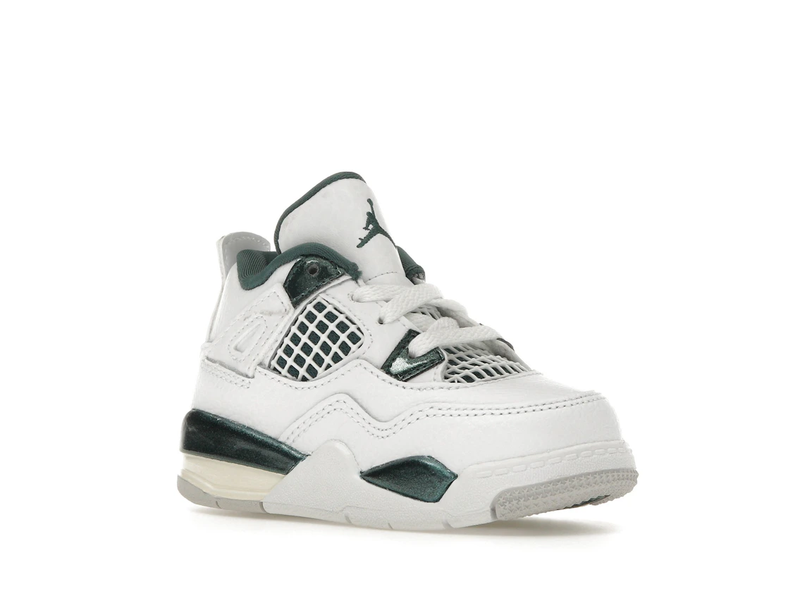 Vue 5 de Jordan 4 Retro Oxidized Green (TD)