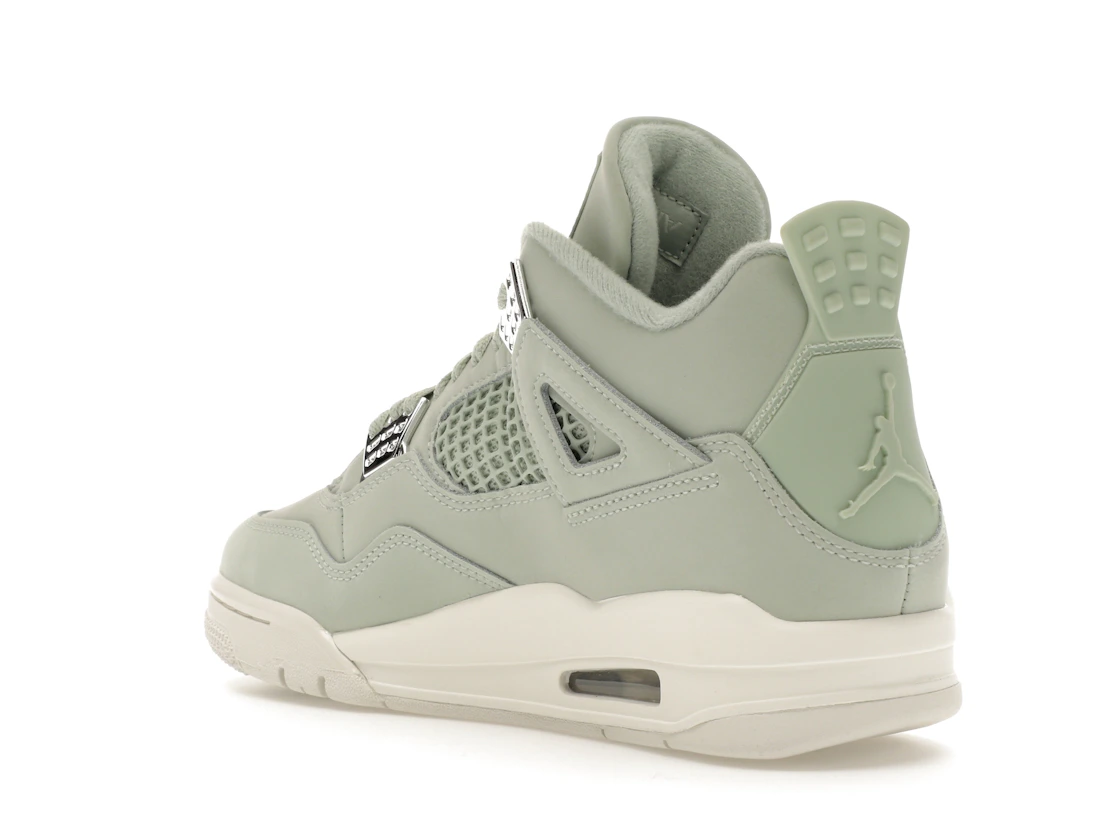 Vue 24 de Jordan 4 Retro Seafoam Sail 