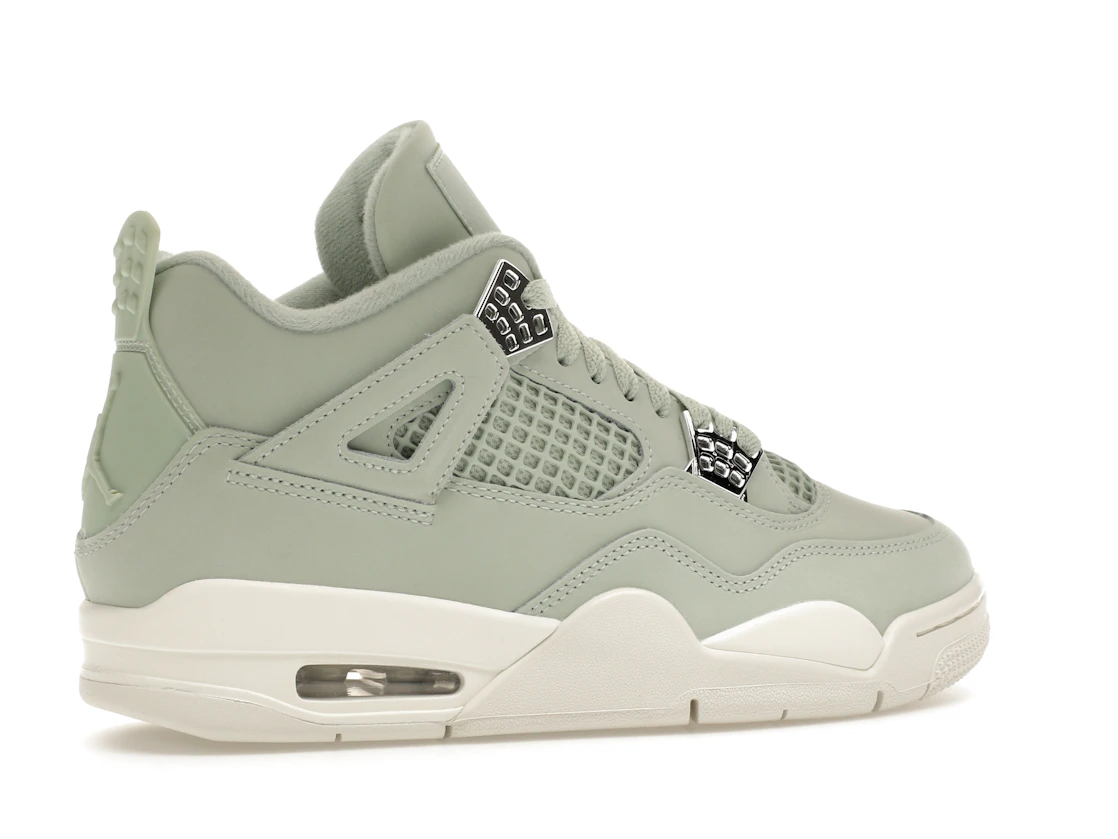 Vue 35 de Jordan 4 Retro Seafoam Sail 