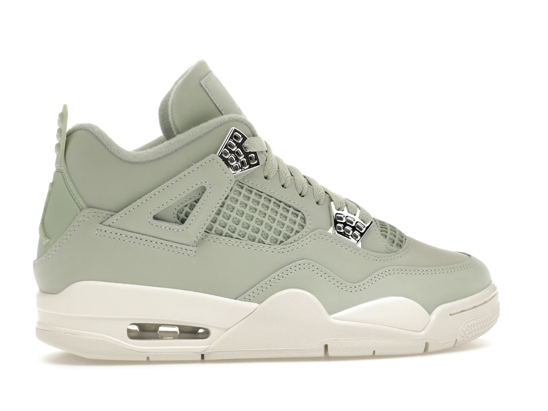 Vue 36 de Jordan 4 Retro Seafoam Sail 