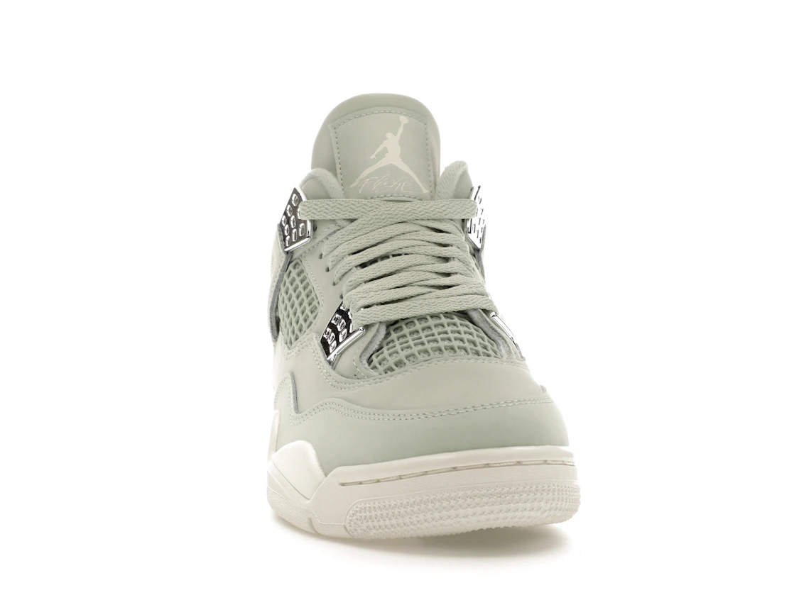 Vue 9 de Jordan 4 Retro Seafoam Sail 